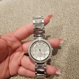 Michael Kors Watch Silver women's